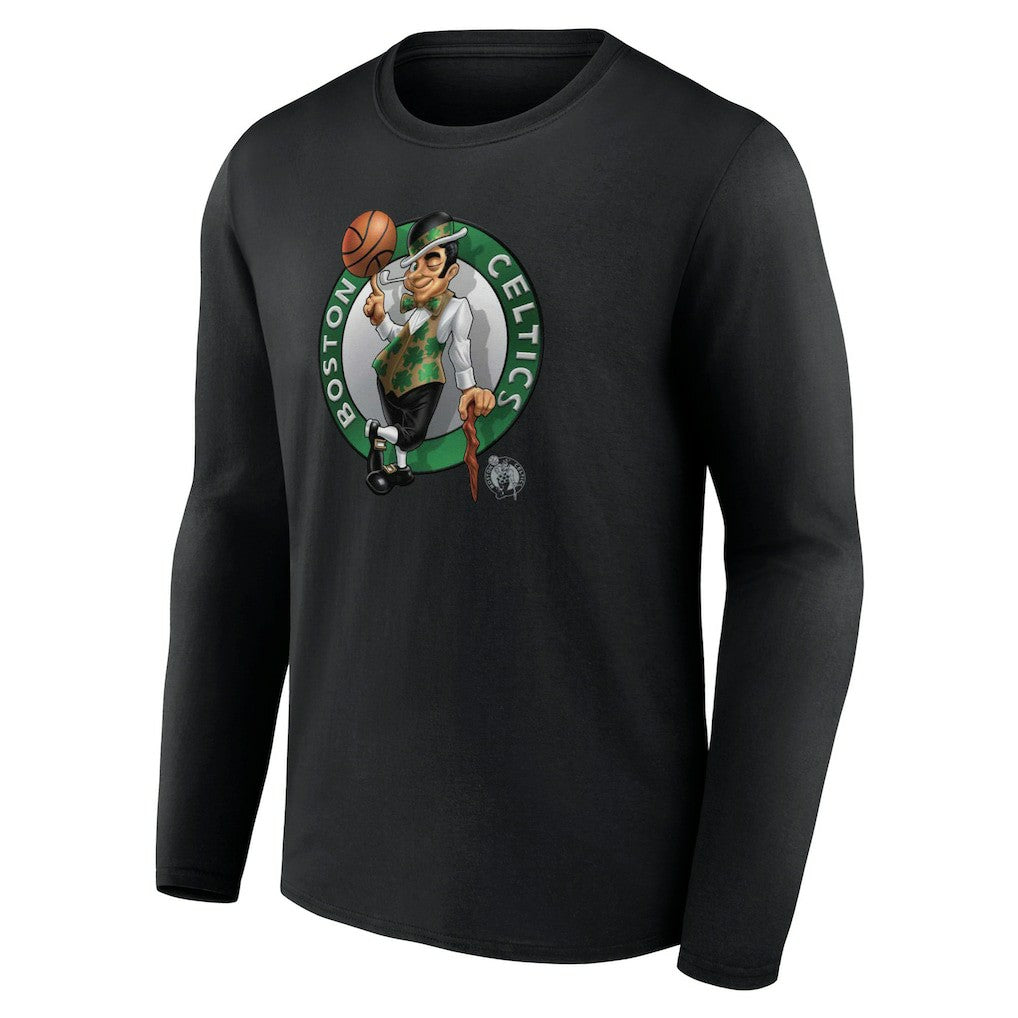Boston Celtics Midnight Mascot Long Sleeve T-Shirt