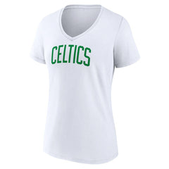 Boston Celtics Women's Wordmark Home V-Neck T-Shirt