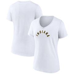 Indiana Pacers Women's Wordmark Home V-Neck T-Shirt