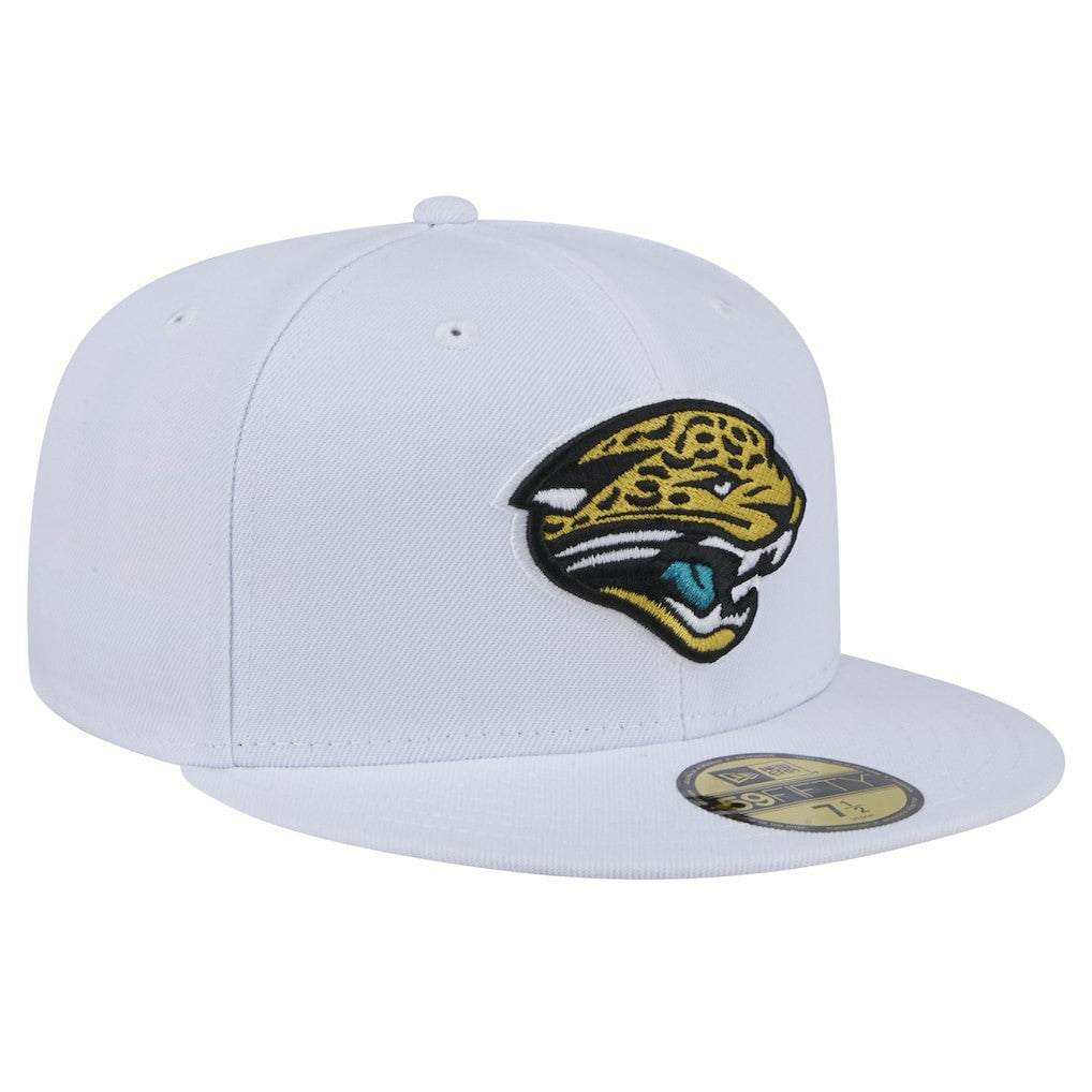 Throwback Logo Omaha 59FIFTY Fitted Hat - Jacksonville Jaguars Hats