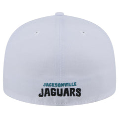 Throwback Logo Omaha 59FIFTY Fitted Hat - Jacksonville Jaguars Hats