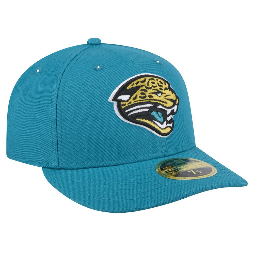 Throwback Logo Omaha Low Profile 59FIFTY Fitted Hat - Jacksonville Jaguars Hats