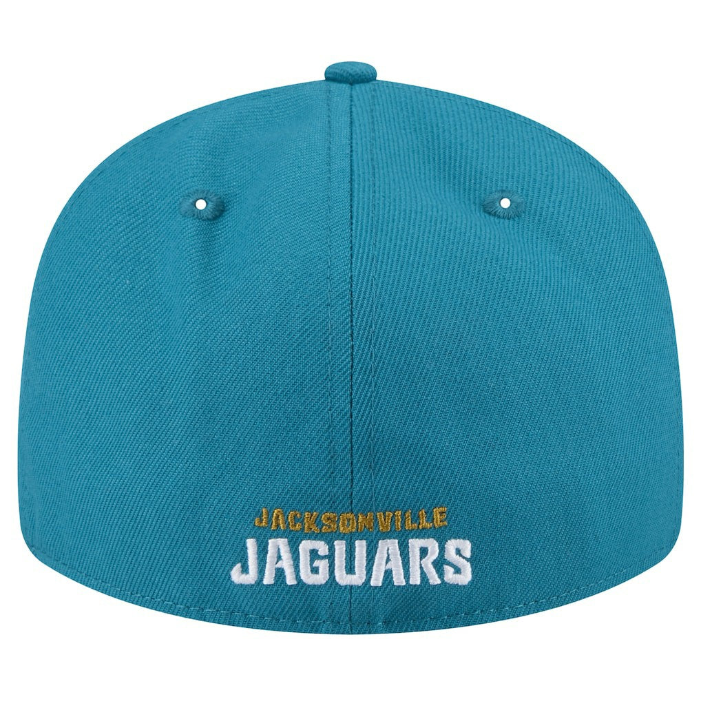 Throwback Logo Omaha Low Profile 59FIFTY Fitted Hat - Jacksonville Jaguars Hats