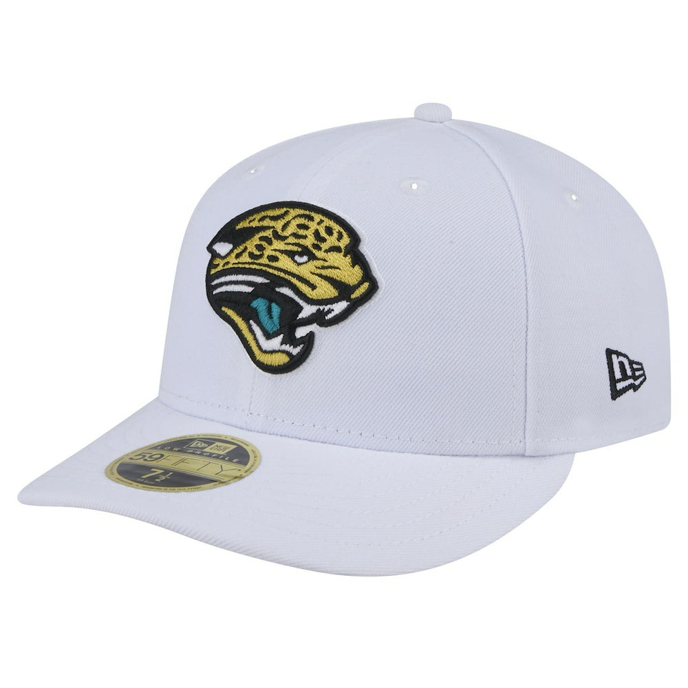 Throwback Logo Omaha Low Profile 59FIFTY Fitted Hat - Jacksonville Jaguars Hats