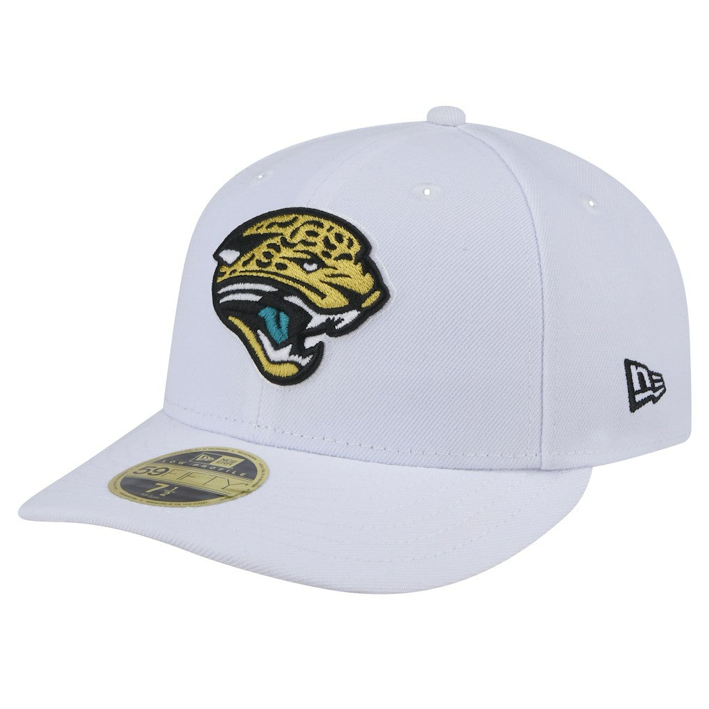 Throwback Logo Omaha Low Profile 59FIFTY Fitted Hat - Jacksonville Jaguars Hats