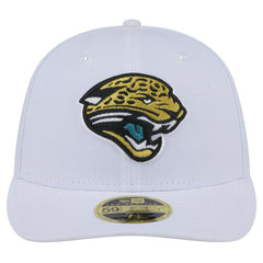 Throwback Logo Omaha Low Profile 59FIFTY Fitted Hat - Jacksonville Jaguars Hats
