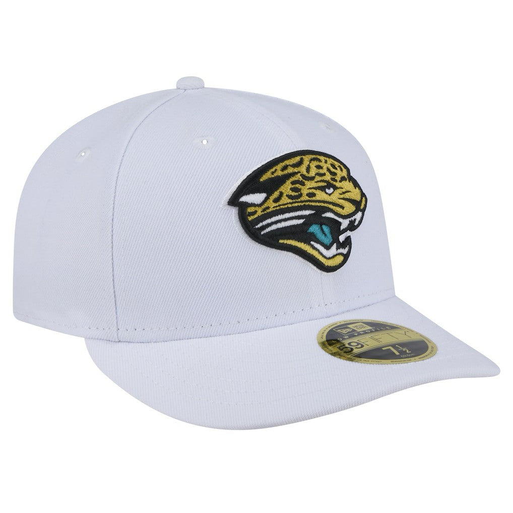 Throwback Logo Omaha Low Profile 59FIFTY Fitted Hat - Jacksonville Jaguars Hats