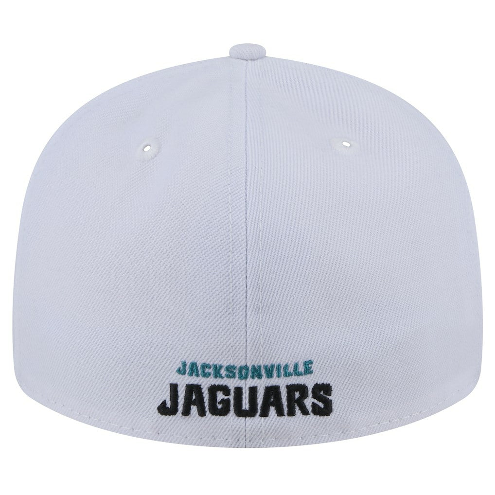 Throwback Logo Omaha Low Profile 59FIFTY Fitted Hat - Jacksonville Jaguars Hats