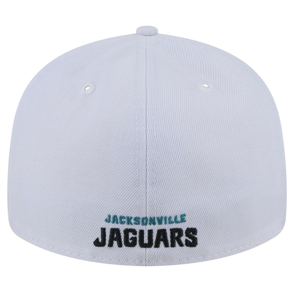Throwback Logo Omaha Low Profile 59FIFTY Fitted Hat - Jacksonville Jaguars Hats