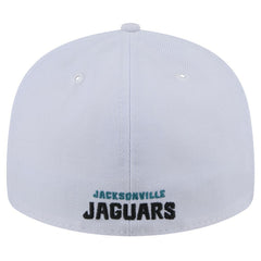 Throwback Logo Omaha Low Profile 59FIFTY Fitted Hat - Jacksonville Jaguars Hats