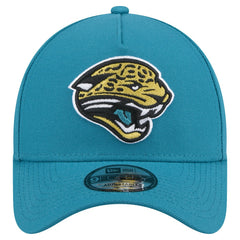 Throwback Logo Standard A-Frame 9FORTY Adjustable Hat - Jacksonville Jaguars Hats