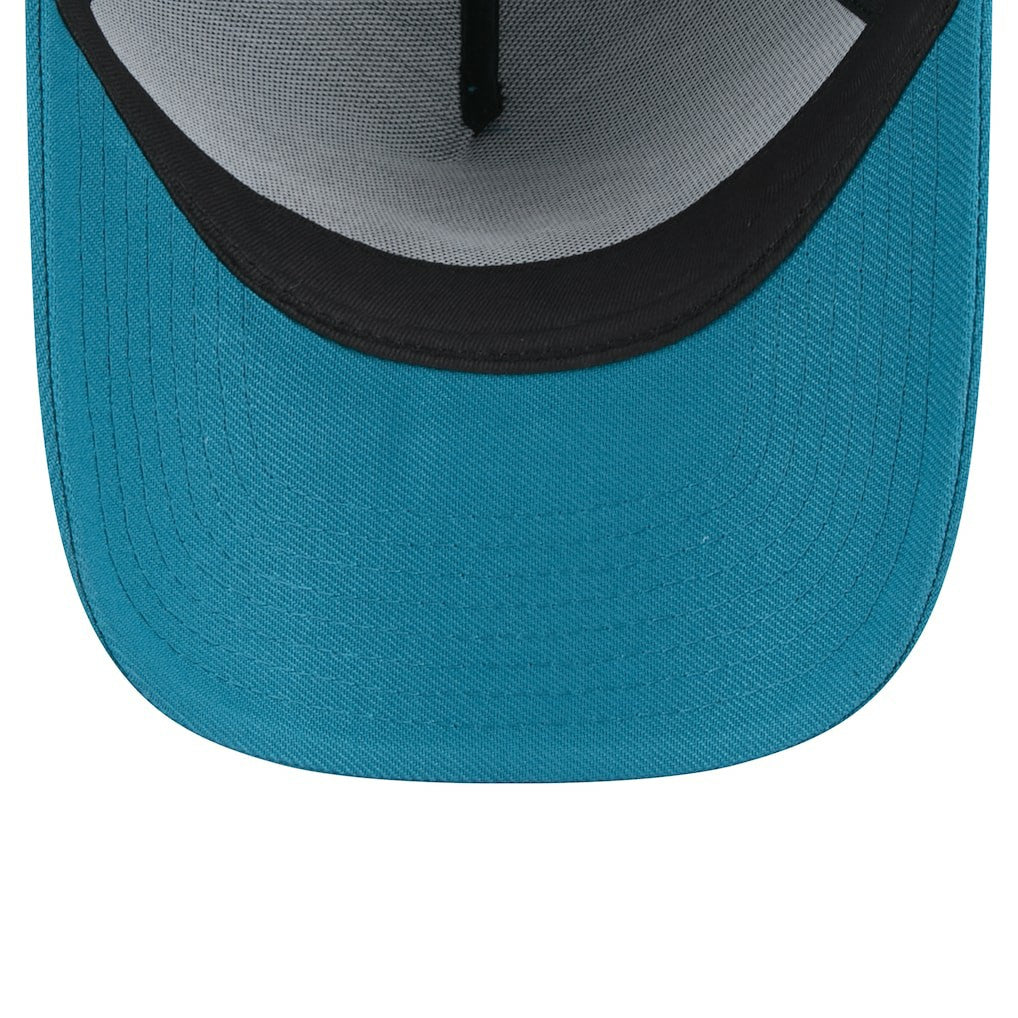 Throwback Logo Standard A-Frame 9FORTY Adjustable Hat - Jacksonville Jaguars Hats