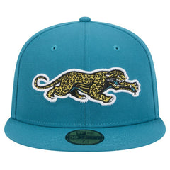 Throwback Crawl Omaha 59FIFTY Fitted Hat - Jacksonville Jaguars Hats
