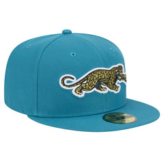 Throwback Crawl Omaha 59FIFTY Fitted Hat - Jacksonville Jaguars Hats
