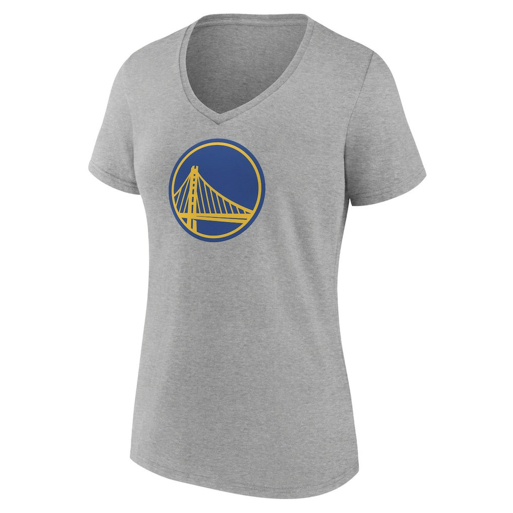 Golden State Warriors Women's Heather Alternate Logo V-Neck T-Shirt sale