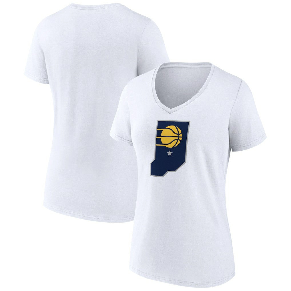 Indiana Pacers Women's Alternate Logo V-Neck T-Shirt