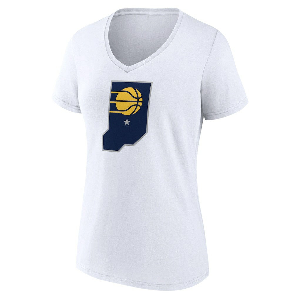 Indiana Pacers Women's Alternate Logo V-Neck T-Shirt