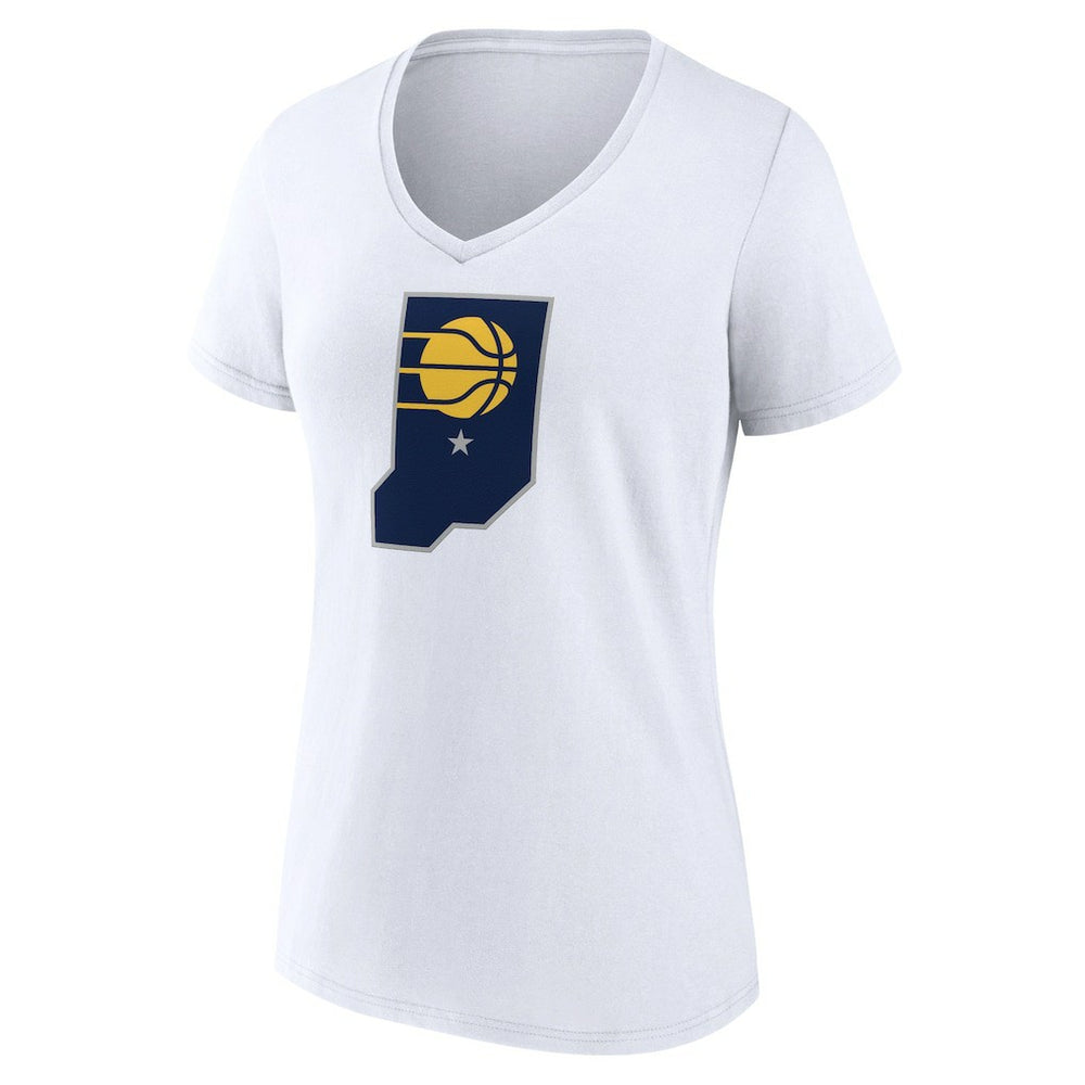Indiana Pacers Women's Alternate Logo V-Neck T-Shirt