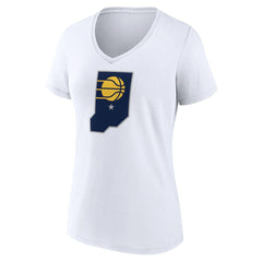 Indiana Pacers Women's Alternate Logo V-Neck T-Shirt