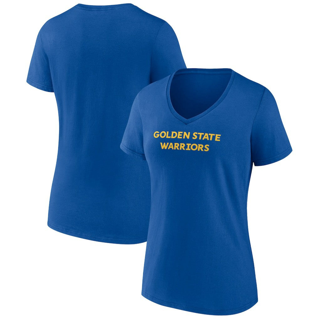 Golden State Warriors Women's Wordmark Team V-Neck T-Shirt sale