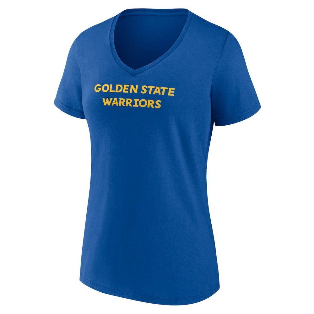 Golden State Warriors Women's Wordmark Team V-Neck T-Shirt sale