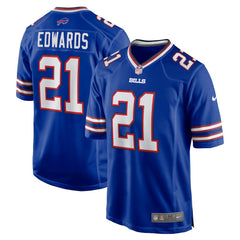 Mike Edwards  Game Jersey - Buffalo Bills Jerseys