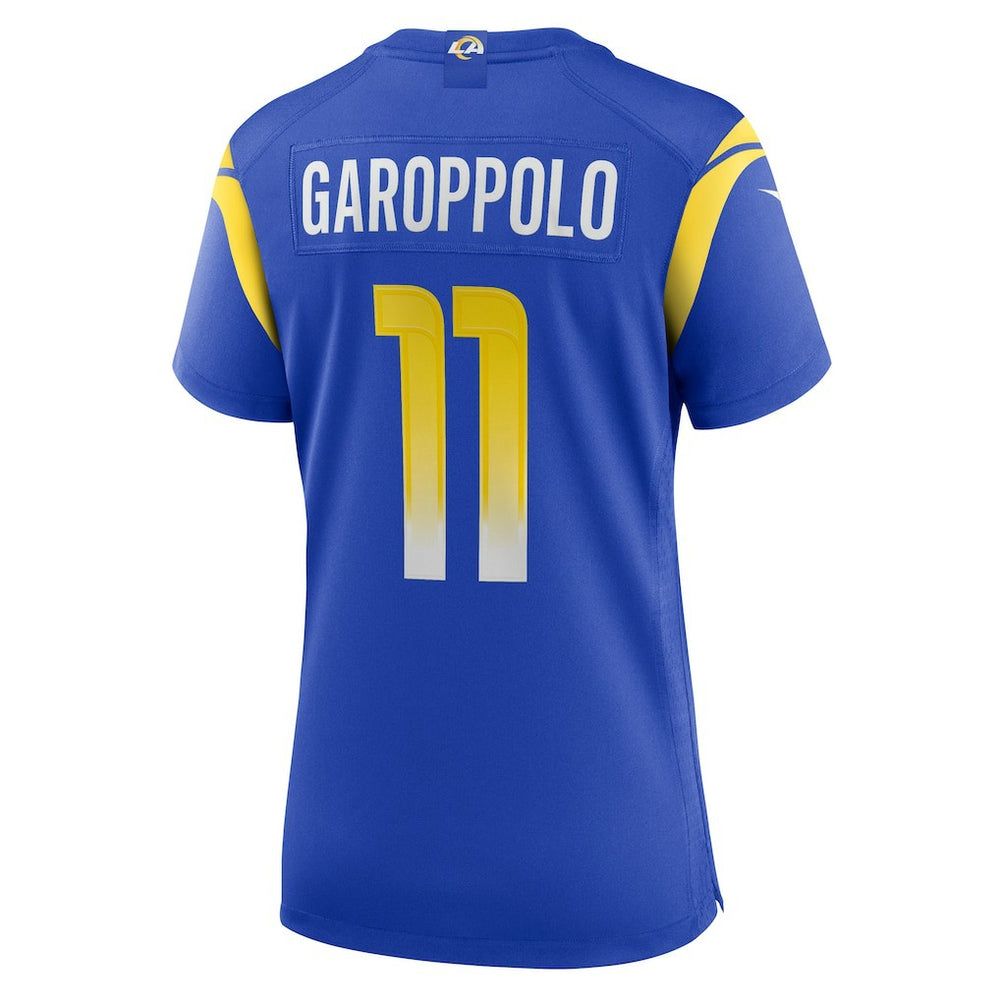Jimmy Garoppolo  Women's Team Game Jersey - Los Angeles Rams Jerseys