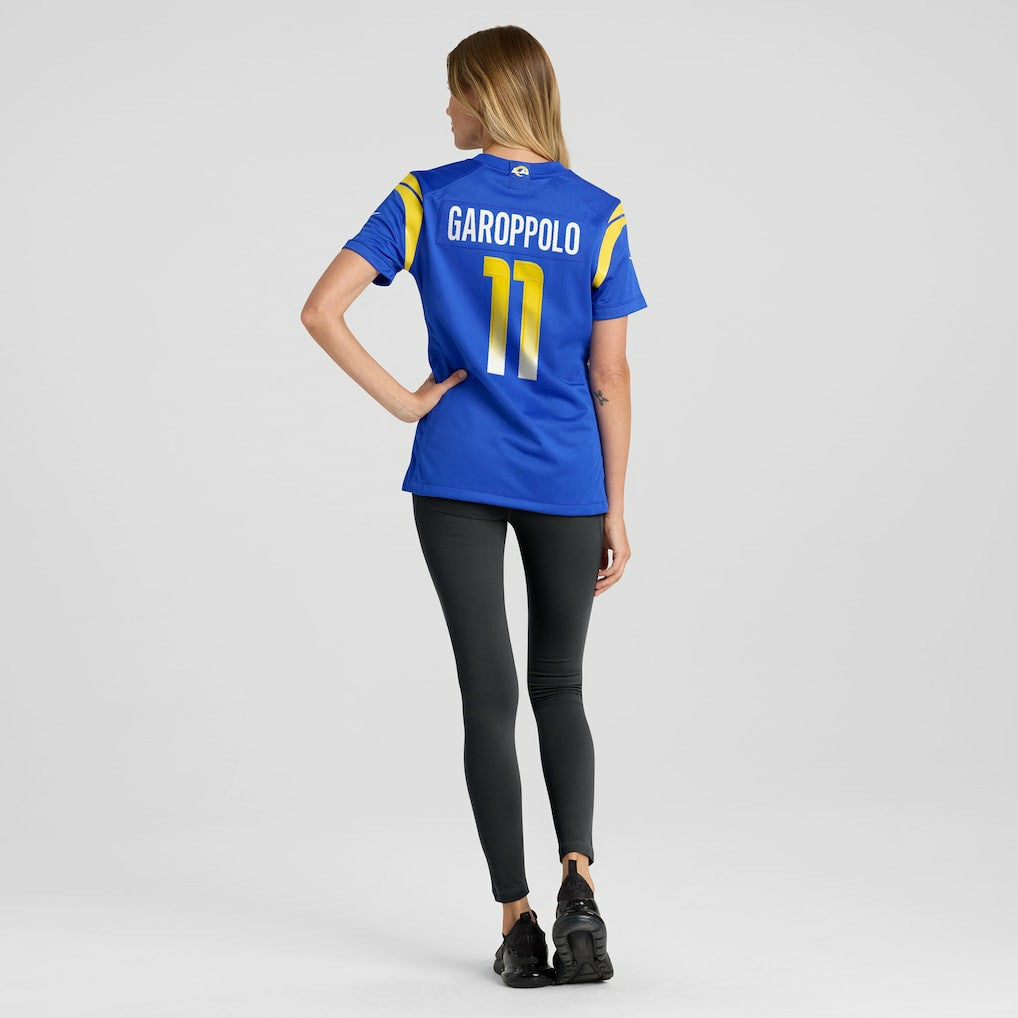 Jimmy Garoppolo  Women's Team Game Jersey - Los Angeles Rams Jerseys