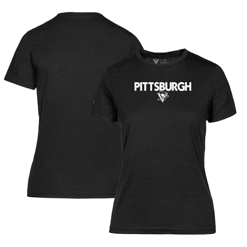 NHL Pittsburgh Penguins Levelwear Women's Maddox City Capsule T-Shirt