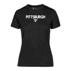 NHL Pittsburgh Penguins Levelwear Women's Maddox City Capsule T-Shirt