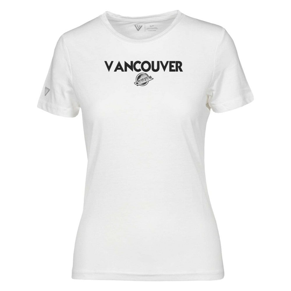 NHL Vancouver Canucks Levelwear Women's Maddox City Capsule T-Shirt