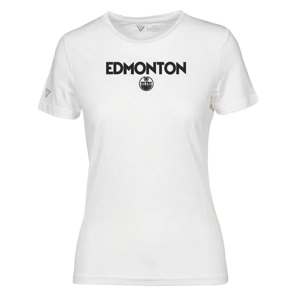 NHL Edmonton Oilers Levelwear Women's Maddox City Capsule T-Shirt