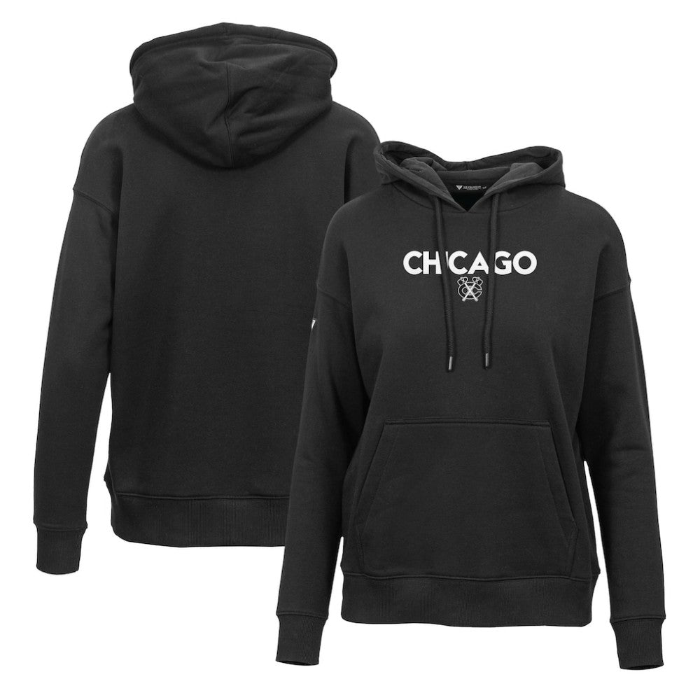 NHL Chicago Blackhawks Levelwear Women's Adorn City Capsule Pullover Hoodie