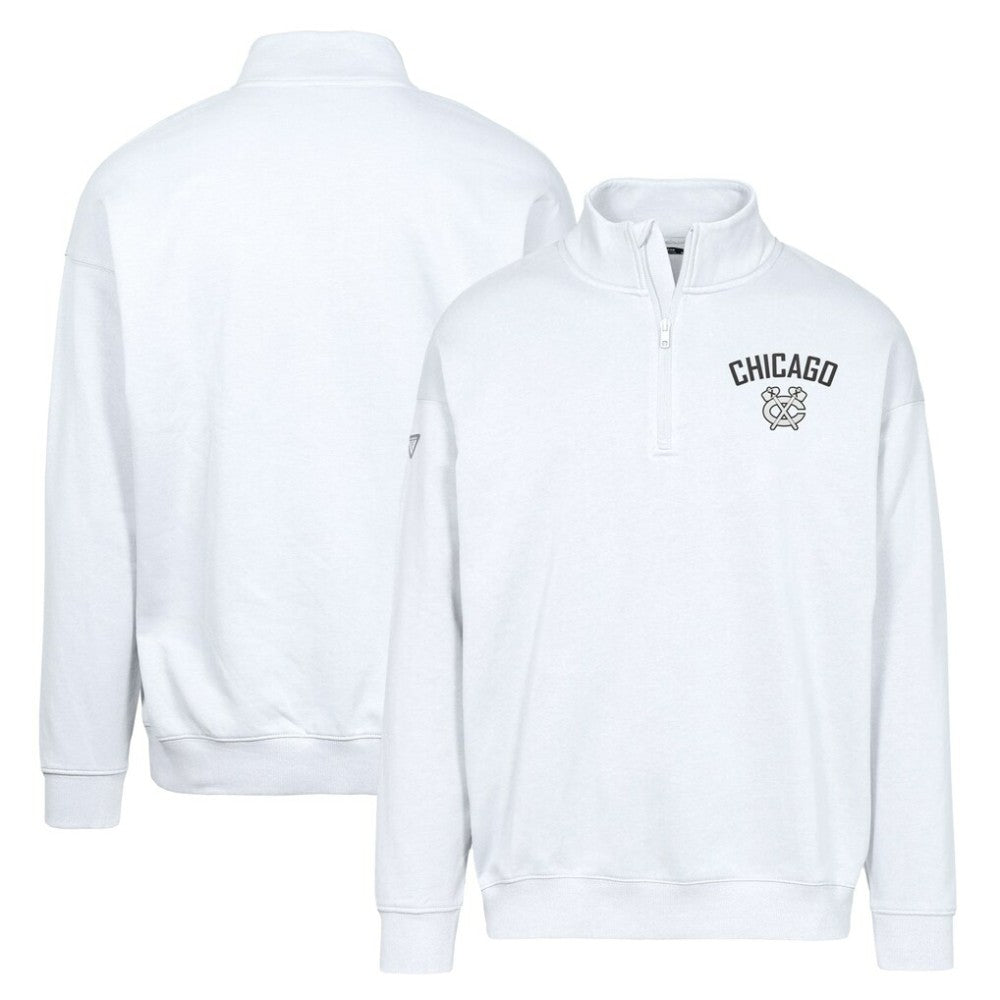 NHL Chicago Blackhawks Levelwear Murray City Capsule Quarter-Zip Sweatshirt