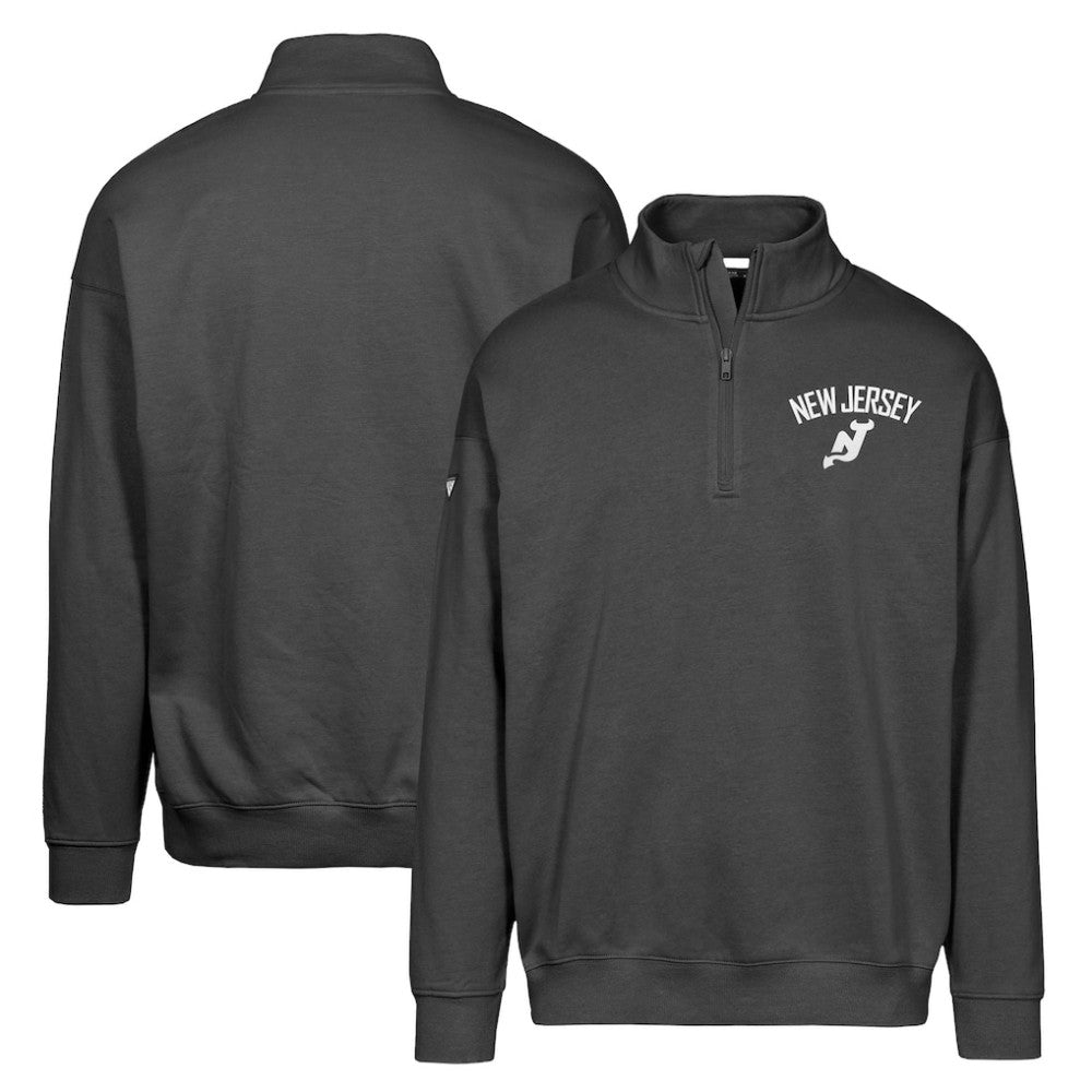 NHL New Jersey Devils Levelwear Murray City Capsule Quarter-Zip Sweatshirt