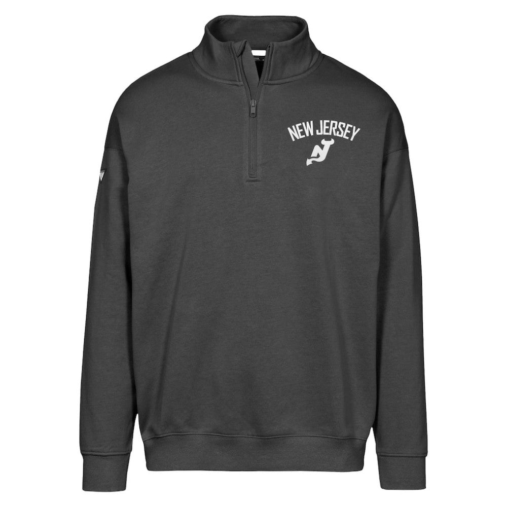 NHL New Jersey Devils Levelwear Murray City Capsule Quarter-Zip Sweatshirt