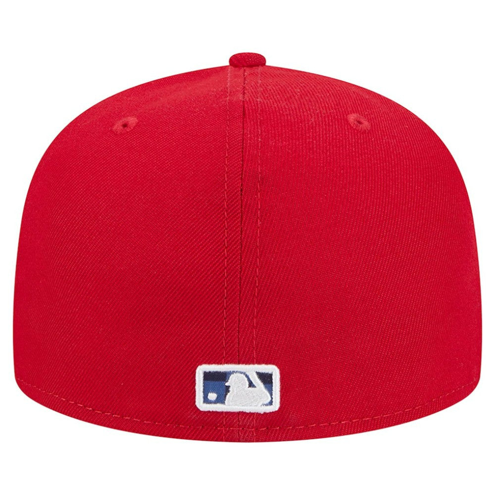 Red St. Louis Cardinals New Era Checkered Undervisor 59FIFTY Fitted Hat