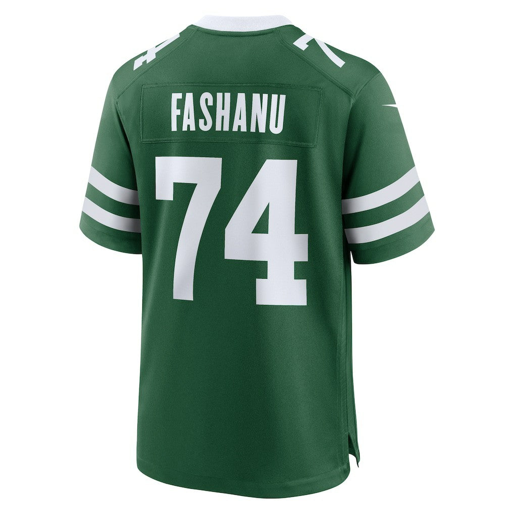 Olu Fashanu  Player Game Jersey - New York Jets Jerseys