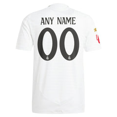 Real Madrid 2024/25 Home Custom Jersey