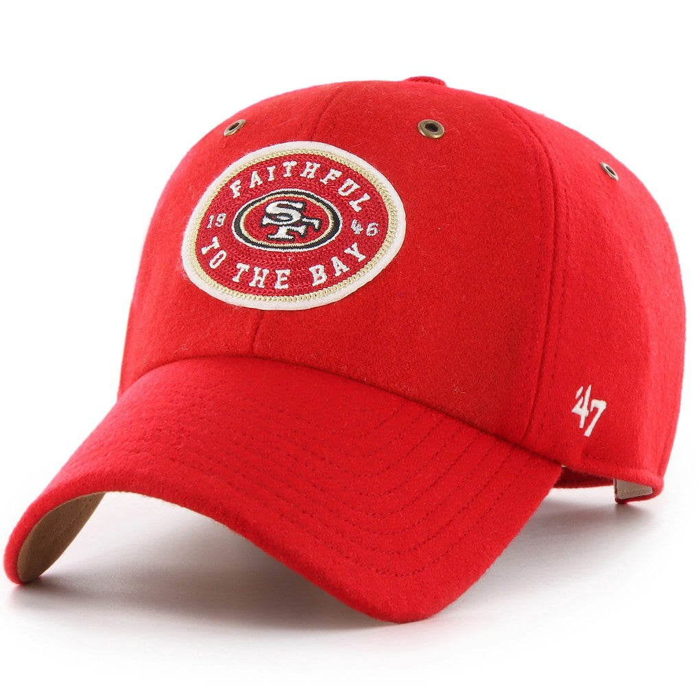 Stoney Clover Lane x '47 Unisex Field Goal Clean Up Adjustable Hat - San Francisco 49ers Hats
