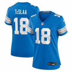 Isaac TeSlaa  Women's Game Player Jersey - Detroit Lions Jerseys