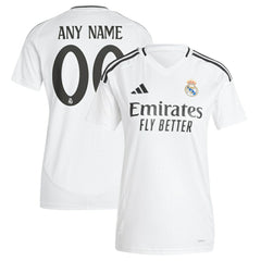 Real Madrid Women's 2024/25 Home Replica Custom Jersey