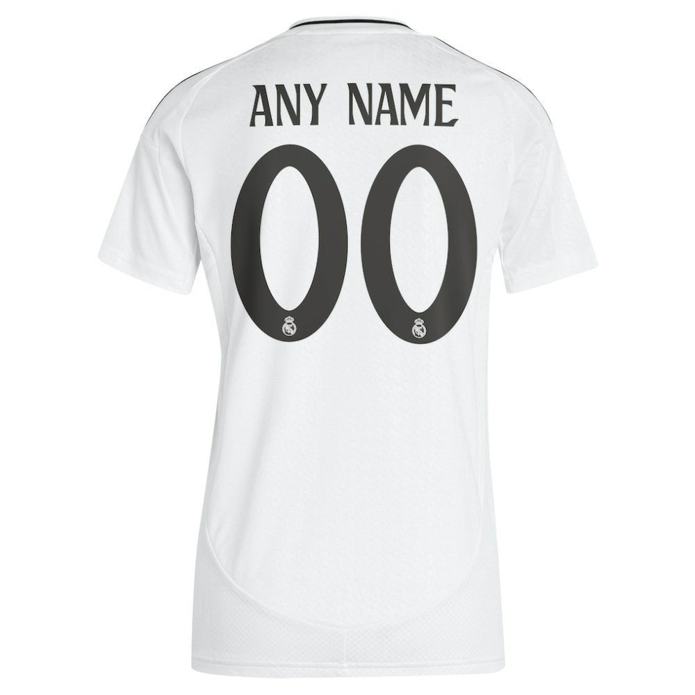 Real Madrid Women's 2024/25 Home Replica Custom Jersey