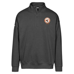 Black Baltimore Orioles Levelwear Murray Core Logo Quarter-Zip Pullover Top