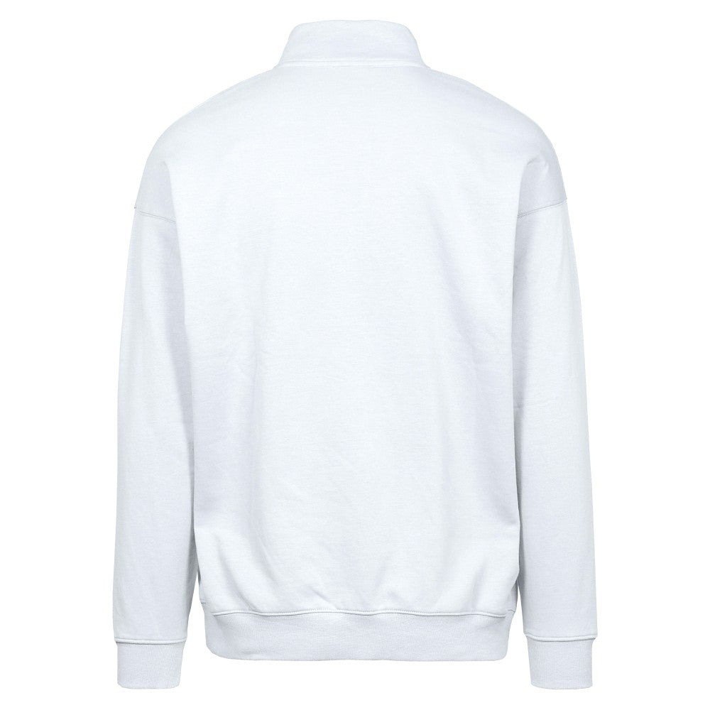 White Kansas City Royals Levelwear Murray Core Logo Quarter-Zip Pullover Top