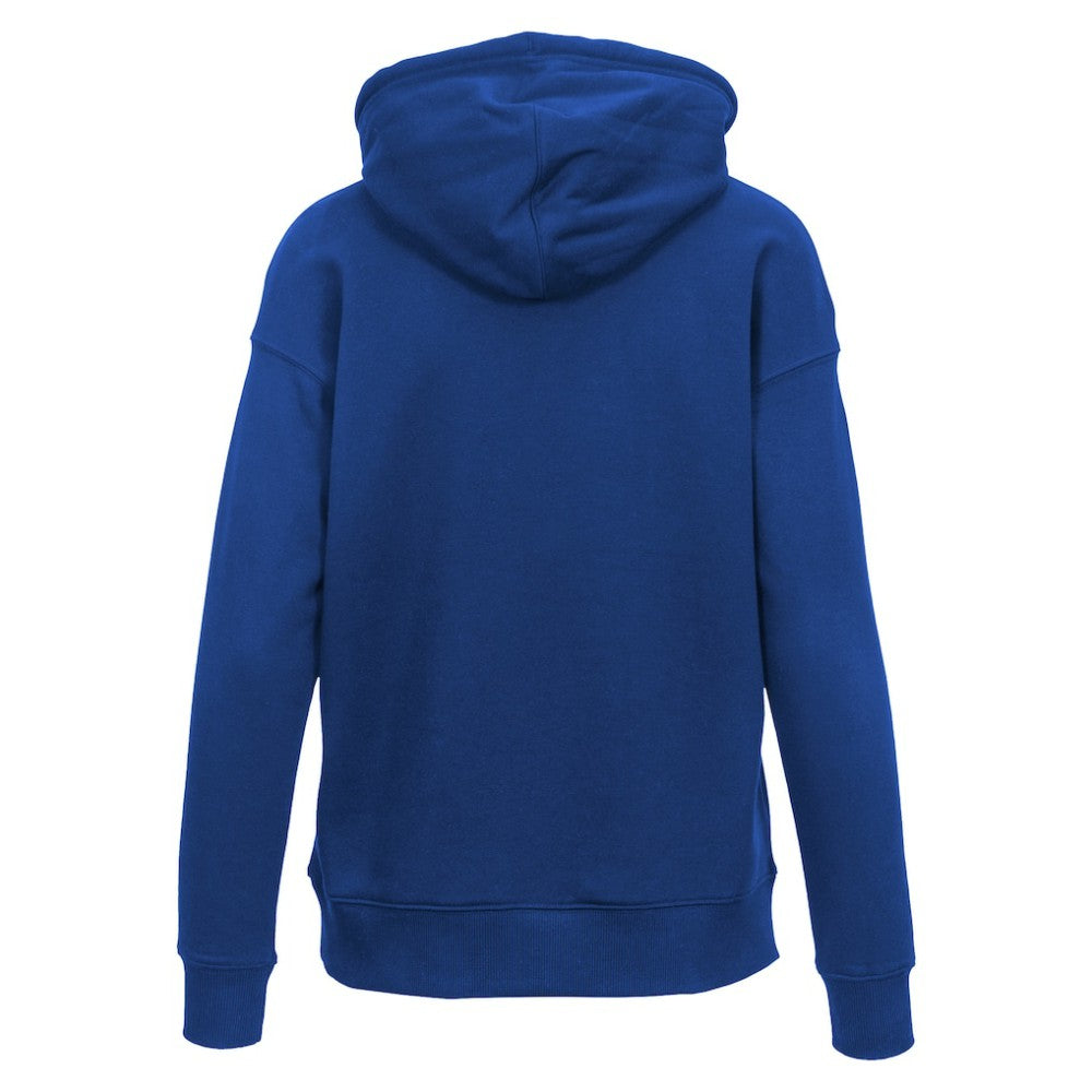 Royal Toronto Blue Jays Levelwear Women's Adorn Cooperstown Collection Retro Spellout Pullover Hoodie
