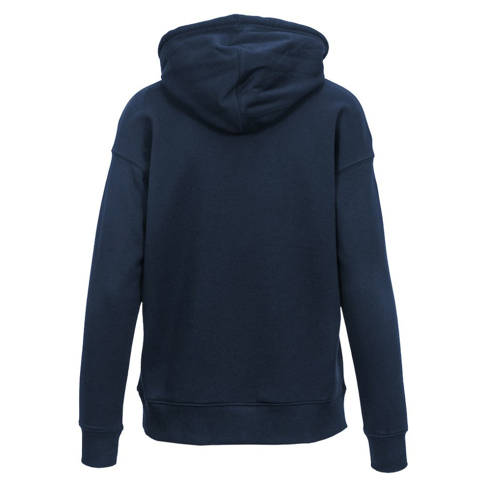 Navy Minnesota Twins Levelwear Women's Adorn Cooperstown Collection Retro Spellout Pullover Hoodie