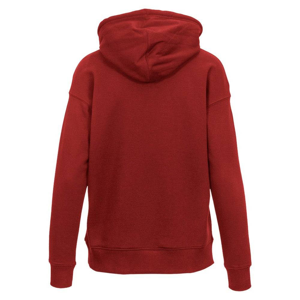 Red St. Louis Cardinals Levelwear Women's Adorn Cooperstown Collection Retro Spellout Pullover Hoodie