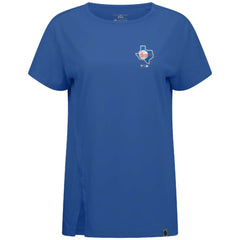 Royal Texas Rangers Levelwear Women's Influx Cooperstown Core Logo T-Shirt