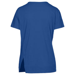 Royal Texas Rangers Levelwear Women's Influx Cooperstown Core Logo T-Shirt